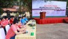 Ông Nguyễn Duy Lăng - Chủ tịch công đoàn Tổng công ty phát biểu tại buổi lễ khai mạc
