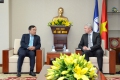 Chairman of EVN's Member Council works with global GE  Power’s Trade Director