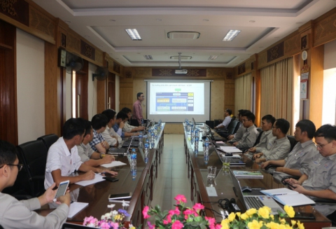 Quang cảnh buổi đào tạo