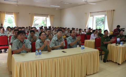 Toàn thể CBCNV công ty tham gia buổi tập huấn