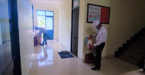 Công ty Cổ phần Thủy điện A Vương kiểm tra công tác PCCC tại các cơ sở sản xuất