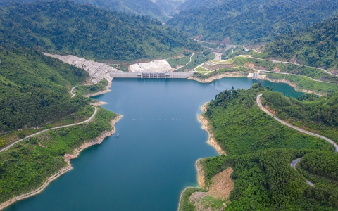 EVNGENCO2 đảm bảo an toàn hồ đập và cắt giảm lũ hiệu quả cho hạ du trước ảnh hưởng của bão Conson