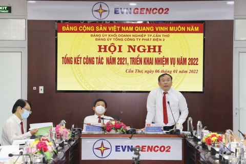 Đồng chí Trần Phú Thái  phát biểu tại Hội nghị