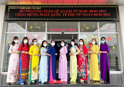 Hưởng ứng “Tuần lễ áo dài” tại Công ty NĐCT