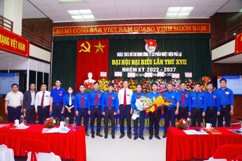 Đoàn Thanh niên cộng sản Hồ Chí Minh Công ty Cổ phần Nhiệt Phả Lại  tổ chức Đại hội lần thứ XVII, nhiệm kỳ 2022 - 2027