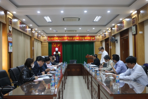 Công ty TNHH MTV Thủy điện Trung Sơn làm việc với Cục Điện lực và Năng lượng tái tạo - Bộ Công Thương