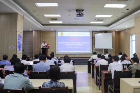 Công tác dân chủ ở cơ sở - một trong những nội dung quan trọng của tổ chức Công đoàn