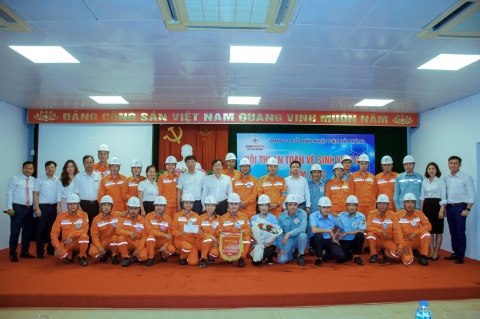 Nhiều hoạt động hưởng ứng tháng An toàn Vệ sinh Lao động năm 2022 tại Công ty Cổ phần Nhiệt điện Hải Phòng