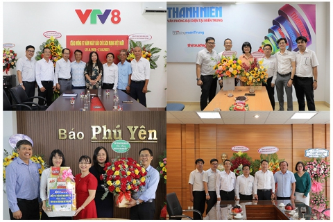 Các đơn vị Thuỷ điện EVNGENCO2 chúc mừng ngày Báo chí Cách mạng Việt Nam 21/6