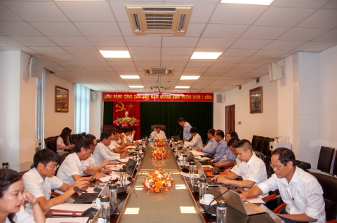 EVNGENCO2 làm việc tại Nhiệt điện Hải Phòng về công tác chuẩn bị đại tu tổ máy và tổ chức kỷ niệm 20 năm thành lập Công ty