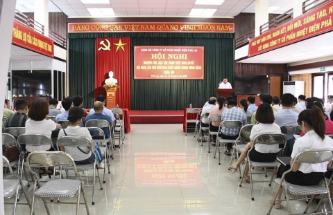 Hội nghị nghiên cứu, học tập, quán triệt Nghị quyết Hội nghị lần thứ năm Ban Chấp hành Trung ương Đảng khóa XIII