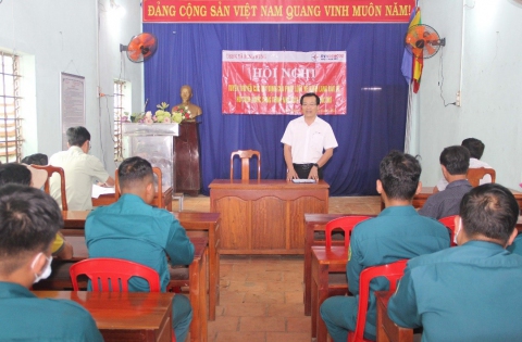 Ông Ngô Thành Danh phát biểu tại Hội nghị