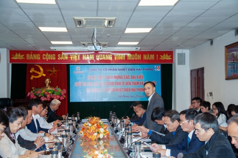 Kiểm tra, giám sát công tác thi đua khen thưởng tại Công ty CPNĐ Hải Phòng