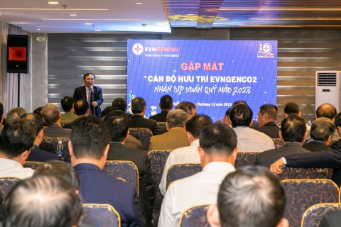 EVNGENCO2 gặp mặt Cán bộ hưu trí nhân dịp năm mới 2023