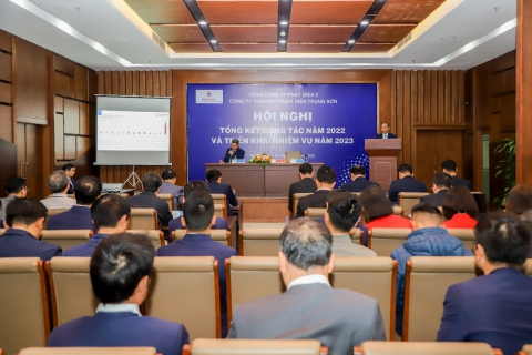 Thủy điện Trung Sơn sản xuất hơn 1 tỷ kWh điện trong năm 2022