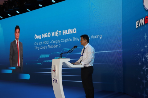 Ông Ngô Việt Hưng trong buổi Hội thảo về Tự động hóa ngành Điện