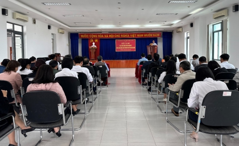 Đảng ủy AKKN nghiên cứu, học tập, quán triệt Nghị quyết Hội nghị lần thứ 6 Ban Chấp hành Trung ương Đảng (khóa XIII)