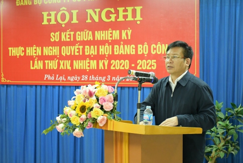 Nhiệt điện Phả Lại: tổ chức Hội nghị sơ kết giữa nhiệm kỳ thực hiện Nghị quyết Đại hội Đảng bộ Công ty lần thứ XIV, nhiệm kỳ 2020 – 2025