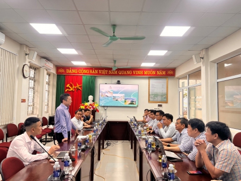 Tham quan học tập, trao đổi kinh nghiệm thực hiện các nhiệm vụ chuyển đổi số trong ĐTXD tại Ban QLDA Điện 1
