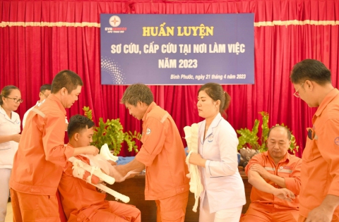 TMP: Huấn luyện sơ cứu, cấp cứu tại nơi làm việc năm 2023