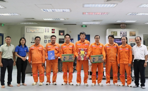 Đoàn Cơ sở EVNGENCO2 động viên lực lượng vận hành