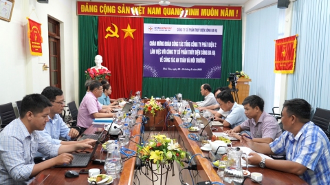 EVNGENCO2 kiểm tra công tác An toàn tại SBH