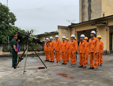 PPC: Tổ chức huấn luyện chiến đấu dân quân tự vệ phòng không năm 2023