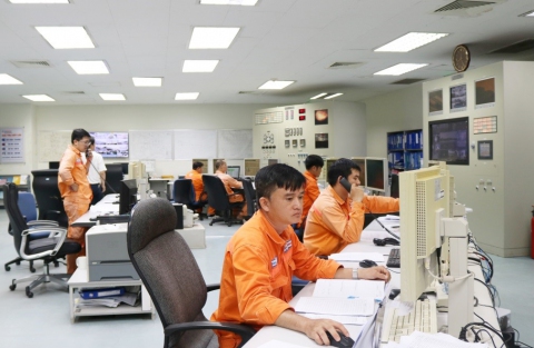 Phòng kiểm soát tổ máy NĐOM