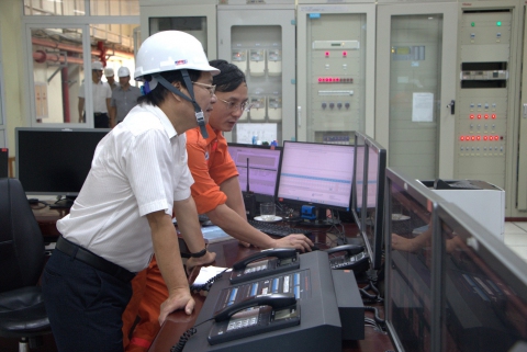 EVNGENCO2 làm việc với Thủy điện Trung Sơn về công tác sửa chữa, bảo dưỡng thiết bị
