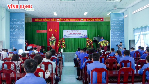 Đoàn thanh niên EVNGENCO2 tham gia hoạt động về nguồn tại huyện Vũng Liêm