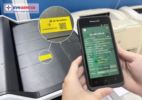 Chuyển đổi số trong công tác kiểm kê Công cụ dụng cụ tại Nhiệt điện Cần Thơ