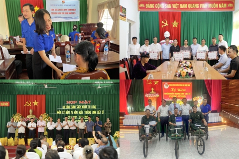 EVNGENCO2 tri ân thế hệ cha anh nhân Ngày Thương binh Liệt sĩ