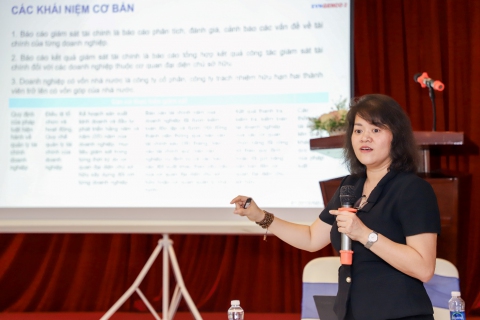 EVNGENCO2 tổ chức chương trình tập huấn Nâng cao nghiệp vụ giám sát tài chính