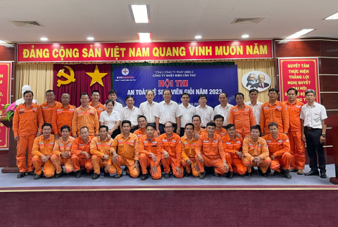 Sôi động Hội thi ATVSV giỏi tại Công ty Nhiệt điện Cần Thơ