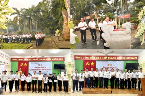 Thủy điện Thác Mơ đã tổ chức nhiều hoạt động thiết thực hướng về ngày Quốc khánh 2/9