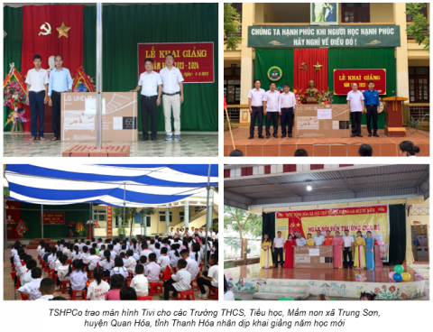 EVNGENCO2: Tiếp sức đến trường đầu năm học mới