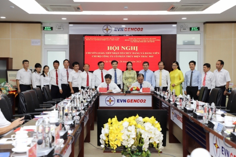 Đảng bộ EVNGENCO2 hoàn tất tiếp nhận 10 cơ sở Đảng Đơn vị thành viên