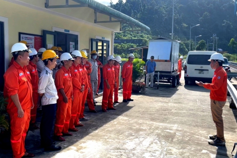 Thủy điện Sông Bung 4 chủ động ứng phó mưa bão