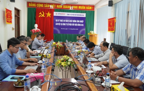 Cục Kỹ thuật An toàn và Môi trường công nghiệp kiểm tra an toàn đập, hồ chứa tại SBH