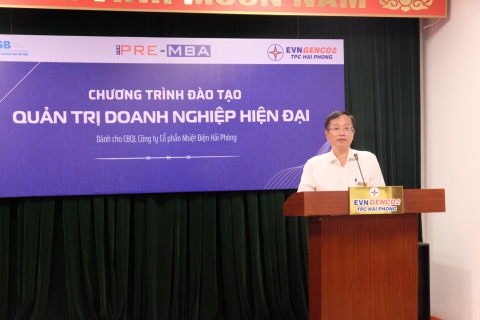 Nhiệt điện Hải Phòng khai giảng 2 lớp quản trị doanh nghiệp hiện đại – PRE.MBA