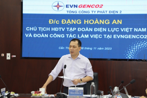 “Quản lý các nhà máy điện vận hành liên tục, tin cậy, ít sự cố là mục tiêu rất quan trọng của EVNGENCO2”