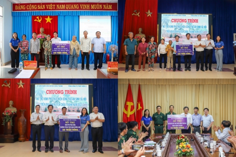 Gần 600 triệu đồng được trao tặng trong hành trình “về nguồn” của EVNGENCO2
