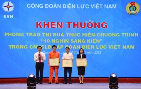 Gần 13.000 sáng kiến của người EVN có giá trị làm lợi đến hàng ngàn tỉ đồng