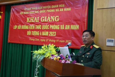 Thủy điện Trung Sơn gắn sản xuất với quốc phòng, an ninh