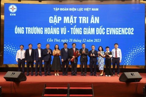 Gặp mặt tri ân Tổng Giám đốc EVNGENCO2 Trương Hoàng Vũ