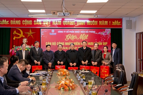 Nhiệt điện Hải Phòng: Gặp mặt tri ân CBCNV đã nghỉ hưu nhân dịp Xuân Giáp Thìn 2024
