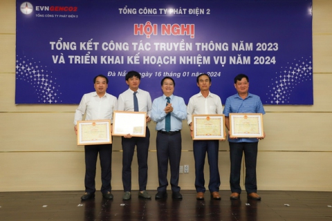 Năm 2023, công tác truyền thông EVNGENCO2 hoàn thành tất cả các nhiệm vụ được giao