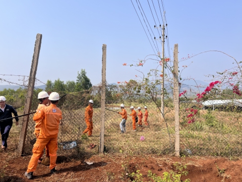 Thủy điện An Khê – Ka Nak chú trọng đảm bảo an toàn tuyến đường dây 22 kV