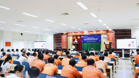 Bồi dưỡng kiến thức an ninh quốc phòng tại Nhiệt điện Cần Thơ