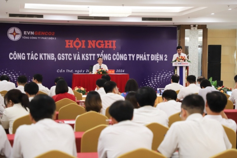 EVNGENCO2: Công tác kiểm toán, kiểm soát sẽ theo chuyên đề, tập trung vào các vấn đề, lĩnh vực nhiều rủi ro